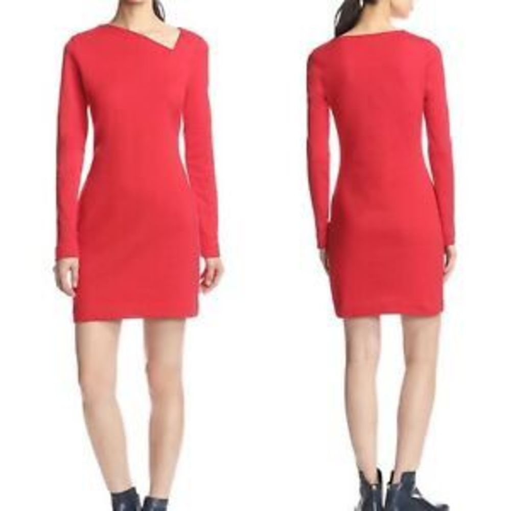 Kate Spade Long Sleeve Red Dress SZ S